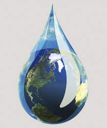 Sustain-Water droplet-Sustainable cities